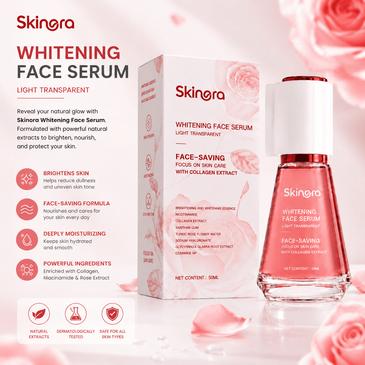 Skinora Whitening Face Serum